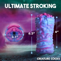 Creature Cocks Cyclone - szilikon alien műpunci (lila-pink) 82422 termék bemutató kép