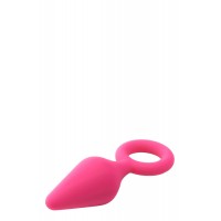 Flirts Pull Plug - kicsi anál dildó (pink) 59411 termék bemutató kép
