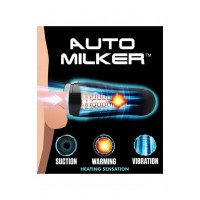 Lovebotz Auto Milker - akkus, vízálló szívó maszturbátor (fekete) 77682 termék bemutató kép