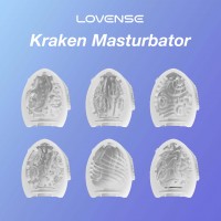 LOVENSE Kraken - maszturbációs tojás - 6db (fehér) 86406 termék bemutató kép