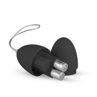 LUV EGG - akkus, rádiós vibrációs tojás (fekete) 72705 termék bemutató kép