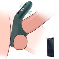 Magic Motion Rise - okos, akkus vibrációs péniszgyűrű (zöld) 67898 termék bemutató kép