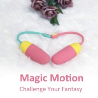 Magic Motion Vini - okos, akkus vibrációs tojás (narancs) 67909 termék bemutató kép