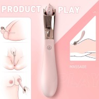 Sex HD - akkus, vízálló vibrátor és ingerkerék (pink) 84765 termék bemutató kép