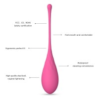 Sex HD Eggs - 6 db-os kegel golyó szett (pink) 84803 termék bemutató kép