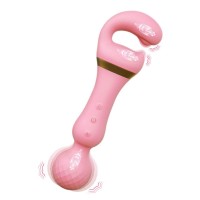 Tracy's Dog Magic Wand - akkus, 3in1 masszírozó vibrátor (pink) 82380 termék bemutató kép