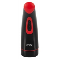 WYNE 03 - akkus, rezgő-szívó maszturbátor (fekete) 72332 termék bemutató kép