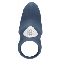 You2Toys - Cock Ring - akkus vibrációs péniszgyűrű (kék) 34205 termék bemutató kép