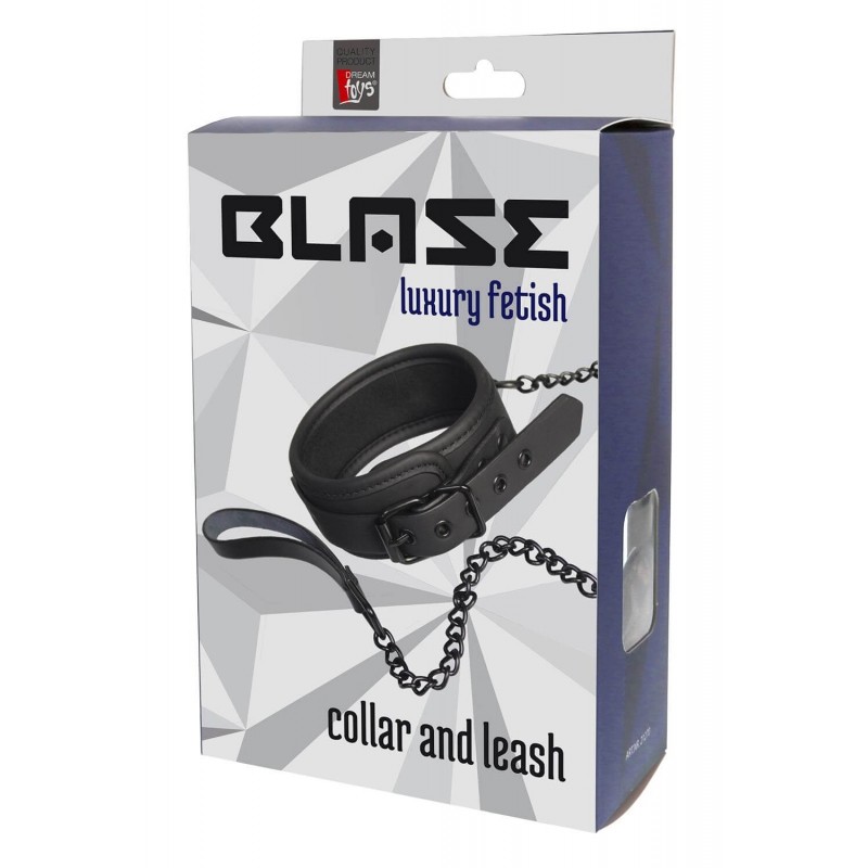 Blaze - nyakörv pórázzal (fekete) 76277 termék bemutató kép