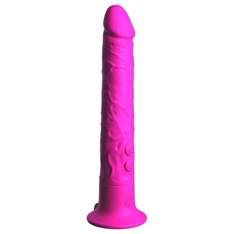 Classix - vízálló, péniszes, tapadótalpas vibrátor (pink) 45316 termék bemutató kép