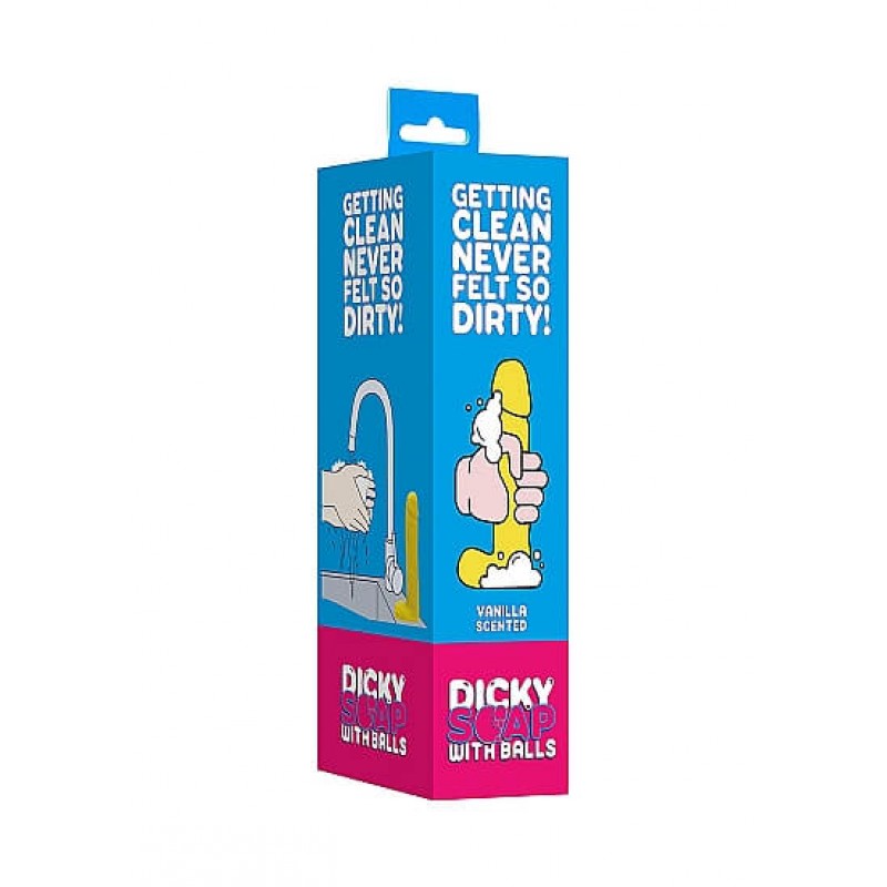Dicky - szappan pénisz herékkel - vanília (210g) 43611 termék bemutató kép
