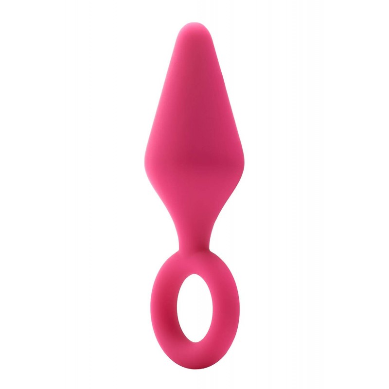 Flirts Pull Plug - kicsi anál dildó (pink) 53905 termék bemutató kép