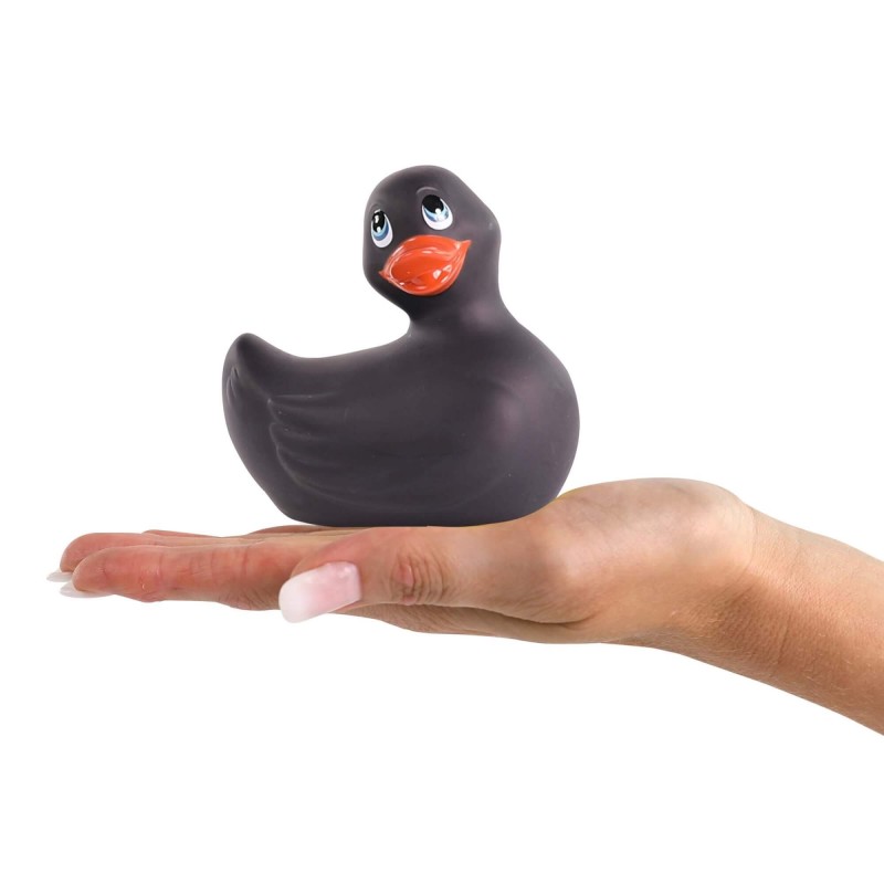 My Duckie 2.0 - játékos kacsa vízálló csiklóvibrátor (fekete) 91924 termék bemutató kép