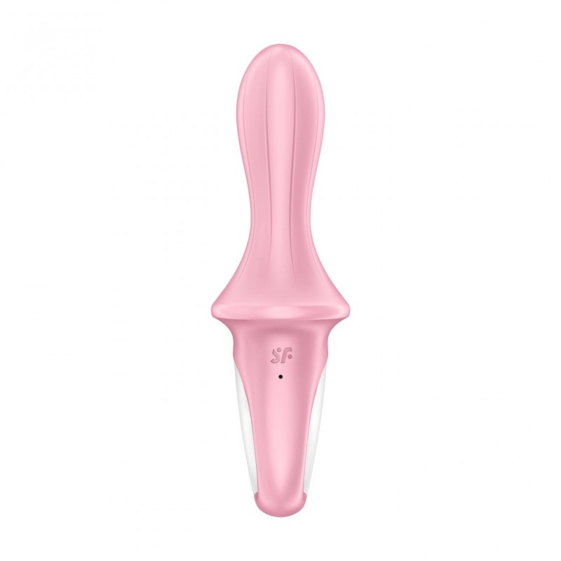 Satisfyer Air Pump Booty 5 - okos pumpálható anál vibrátor (pink) 66626 termék bemutató kép