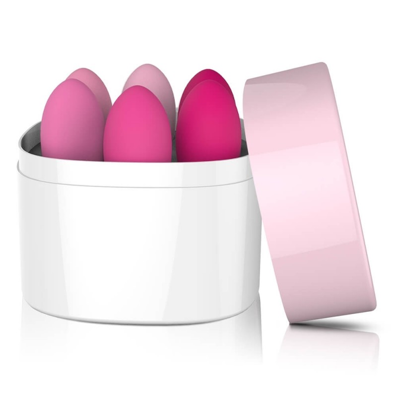Sex HD Eggs - 6 db-os kegel golyó szett (pink) 84797 termék bemutató kép