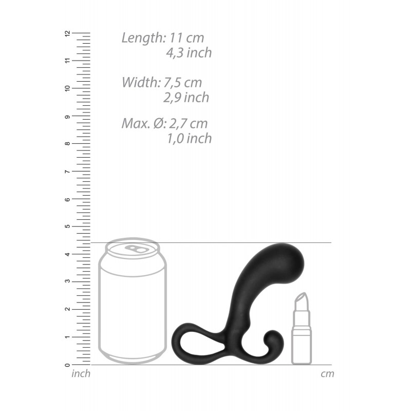 Sono - prosztataizgató dildó szett - 3 részes (fekete) 77300 termék bemutató kép