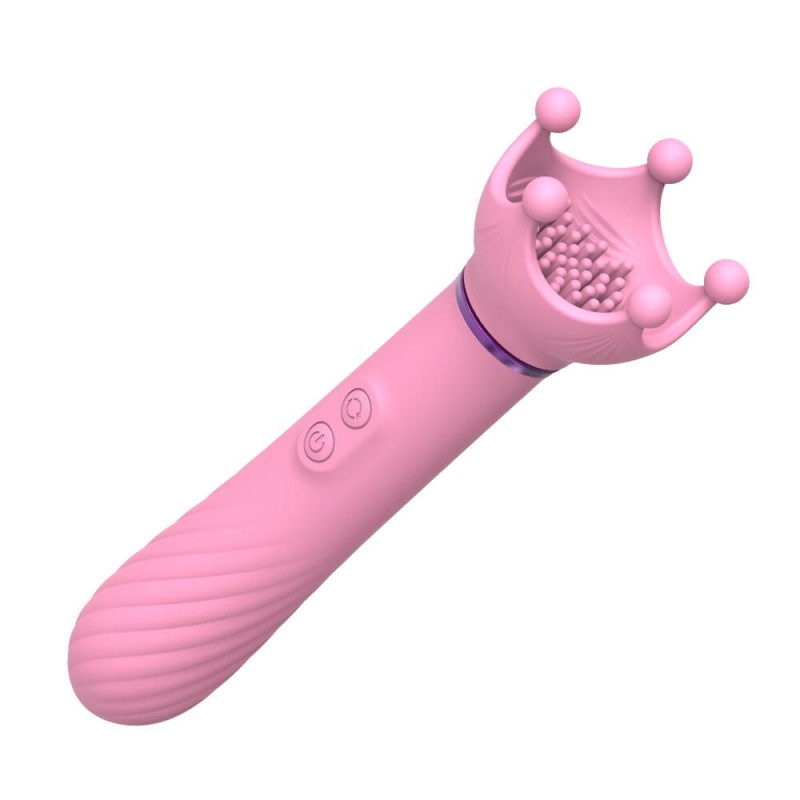 Sunfo - akkus, forgó és G-pont vibrátor (pink) 78959 termék bemutató kép