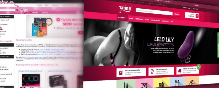 Megújult az Amina.hu erotikus webáruház!