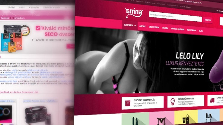 Megújult az Amina.hu erotikus webáruház!