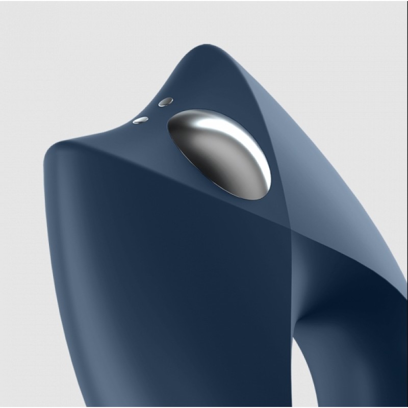 Satisfyer Royal One - okos, akkus, vízálló péniszgyűrű (kék) 42903 termék bemutató kép