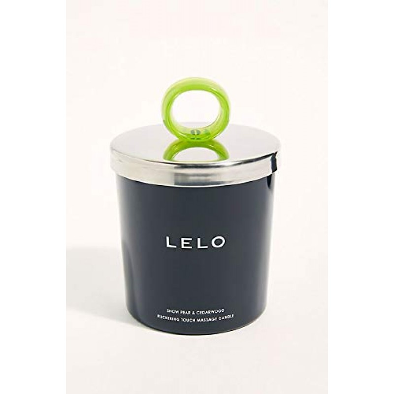 LELO masszázsgyertya - gyapjaskörte és cédrus (150g) 43936 termék bemutató kép