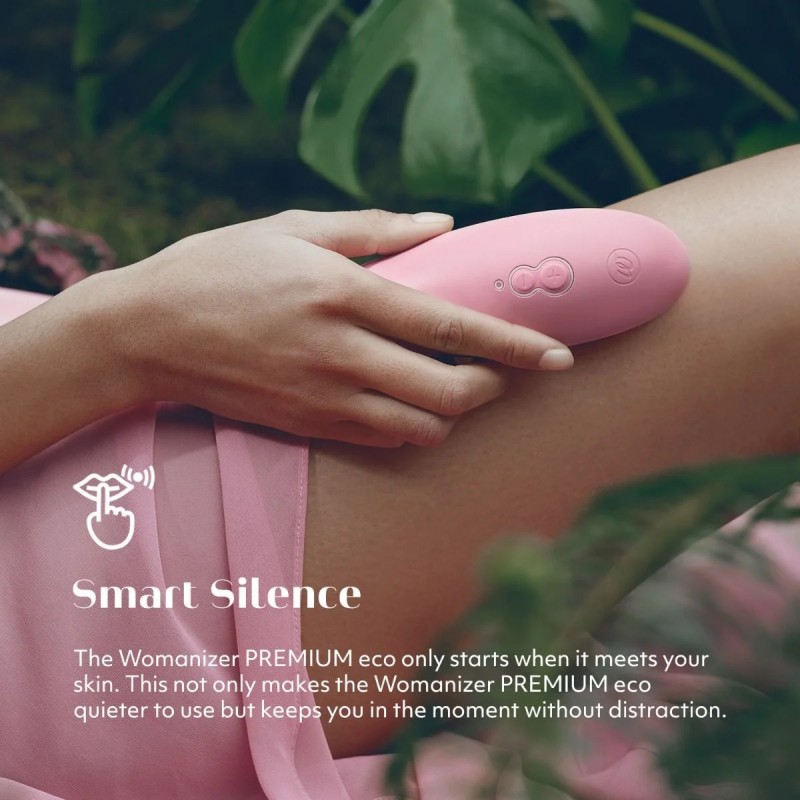 Womanizer Premium Eco - akkus csiklóizgató (pink) 73305 termék bemutató kép