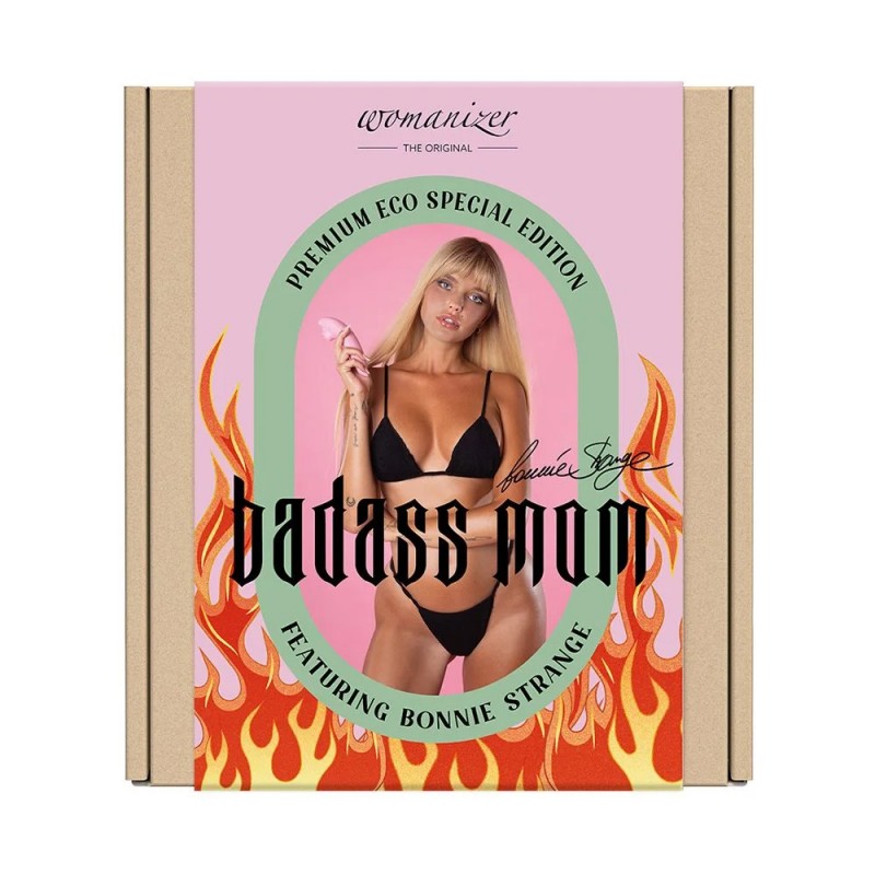 Womanizer Premium Eco Bonnie Strange kiadás - akkus csiklóizgató (pink) 73331 termék bemutató kép