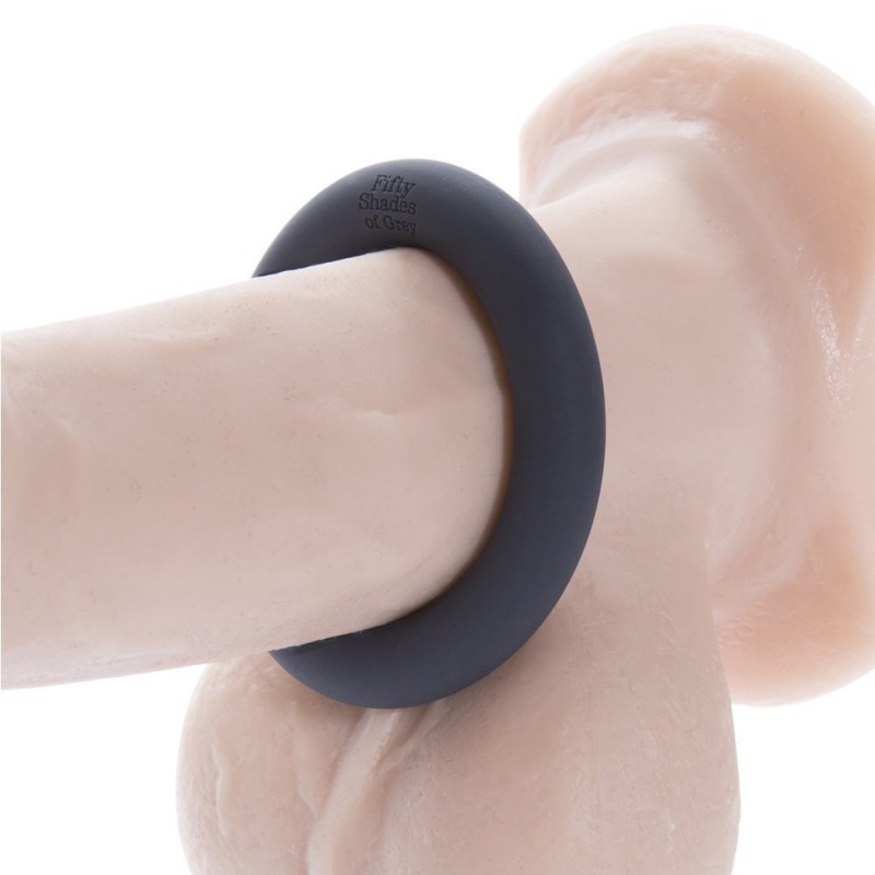 A szürke ötven árnyalata - A Perfect O péniszgyűrű (fekete) 87562 termék bemutató kép
