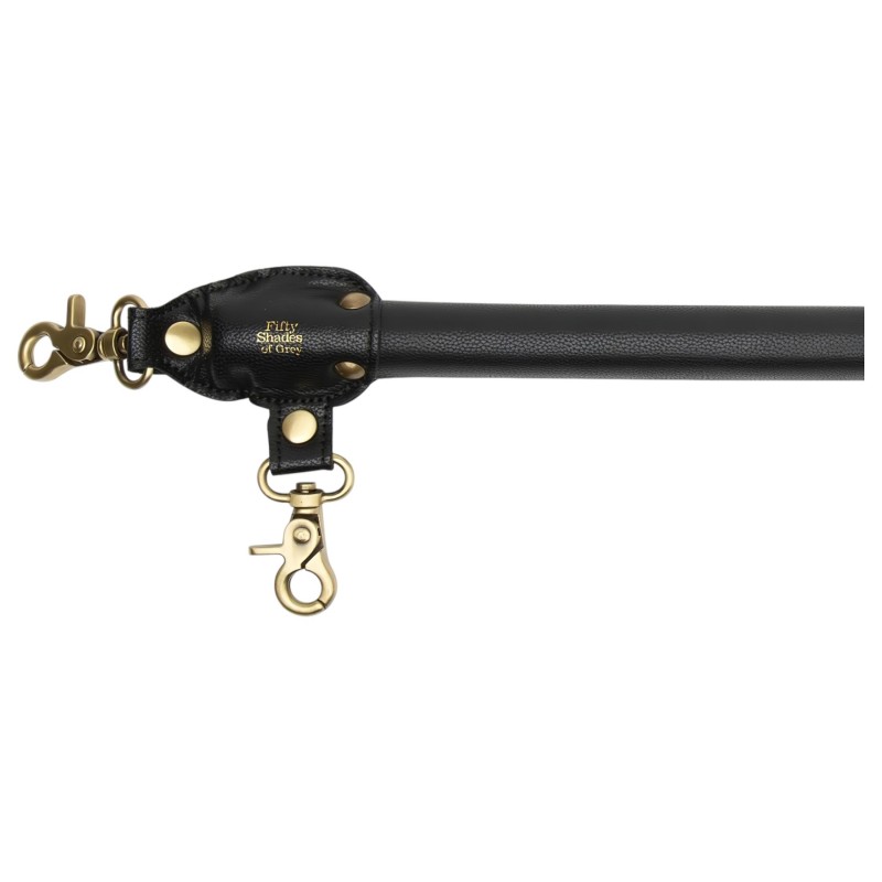 A szürke ötven árnyalata - Bound to You bondage terpesztő rúd (fekete) 159435 termék bemutató kép