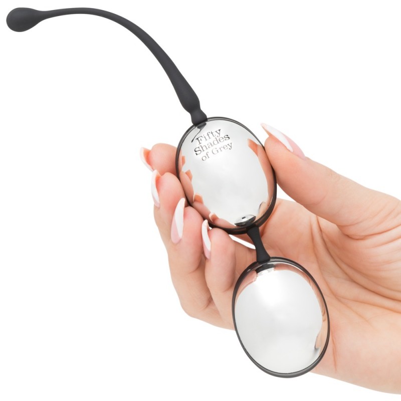 A szürke ötven árnyalata Inner Goddess - gésagolyó (ezüst) 80613 termék bemutató kép