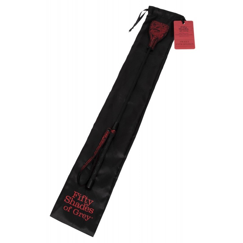 A szürke ötven árnyalata - lovagló pálca (fekete-vörös) 62894 termék bemutató kép