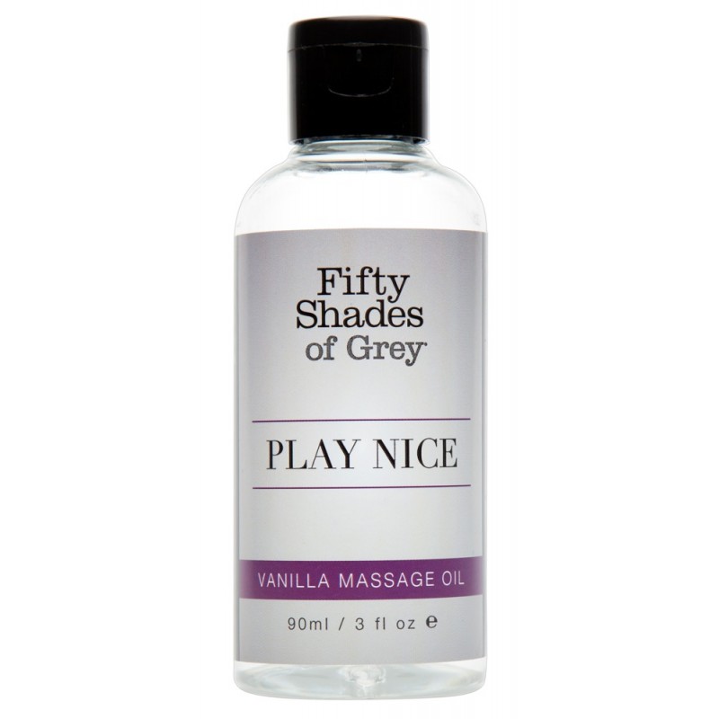 A szürke ötven árnyalata Play Nice - vanília illatú érzéki masszázsolaj (90 ml) 63022 termék bemutató kép