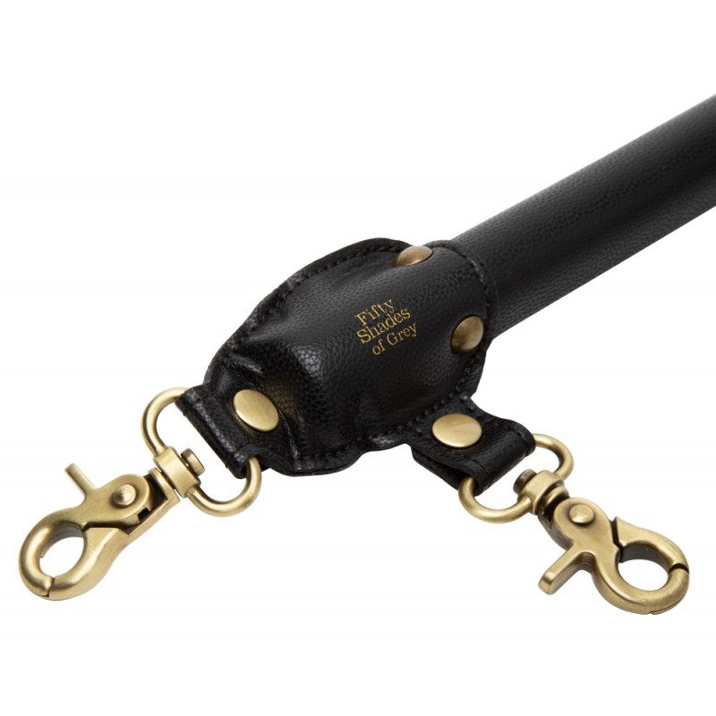 A szürke ötven árnyalata - Bound to You bondage terpesztő rúd (fekete) 81031 termék bemutató kép