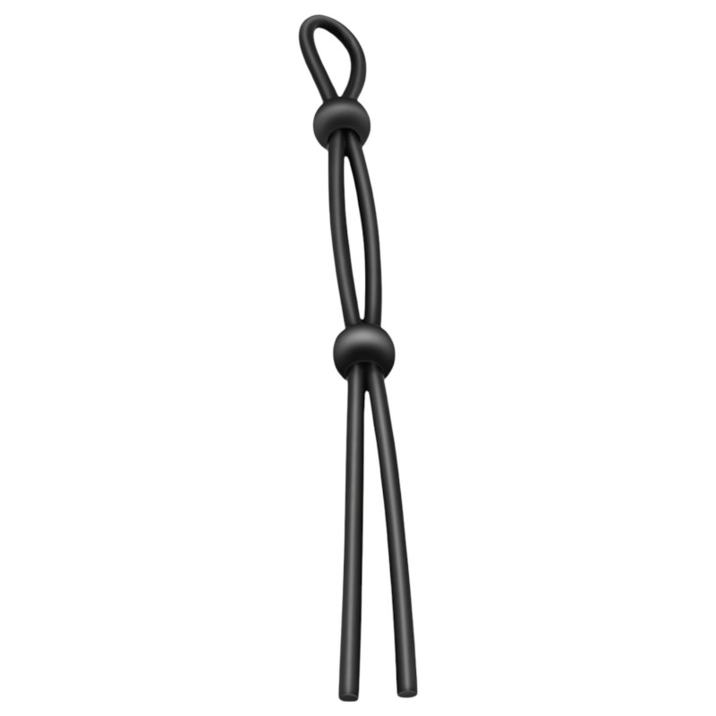 Addicted Toys - szilikon péniszgyűrű szett - 7 db (fekete) 133360 termék bemutató kép