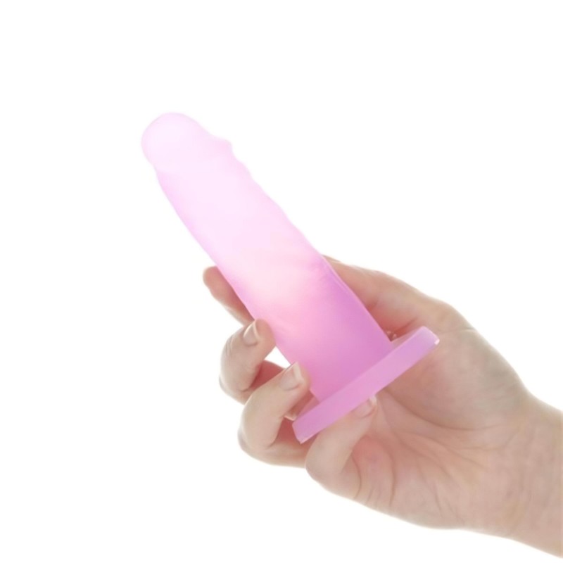 Addiction Cocktails - tapadókorongos dildó (pink) 134613 termék bemutató kép