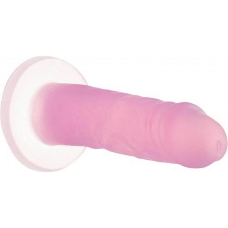 Addiction Coctails - tapadókorongos dildó (pink) 48491 termék bemutató kép
