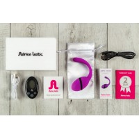 Adrien Lastic Smart Dream - akkus, rádiós vibrotojás (lila) 56539 termék bemutató kép