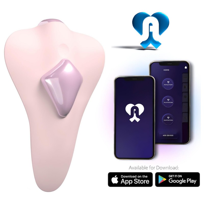Adrien Lastic Temptation – App-vezérelt csiklóvibrátor (pink) 122580 termék bemutató kép