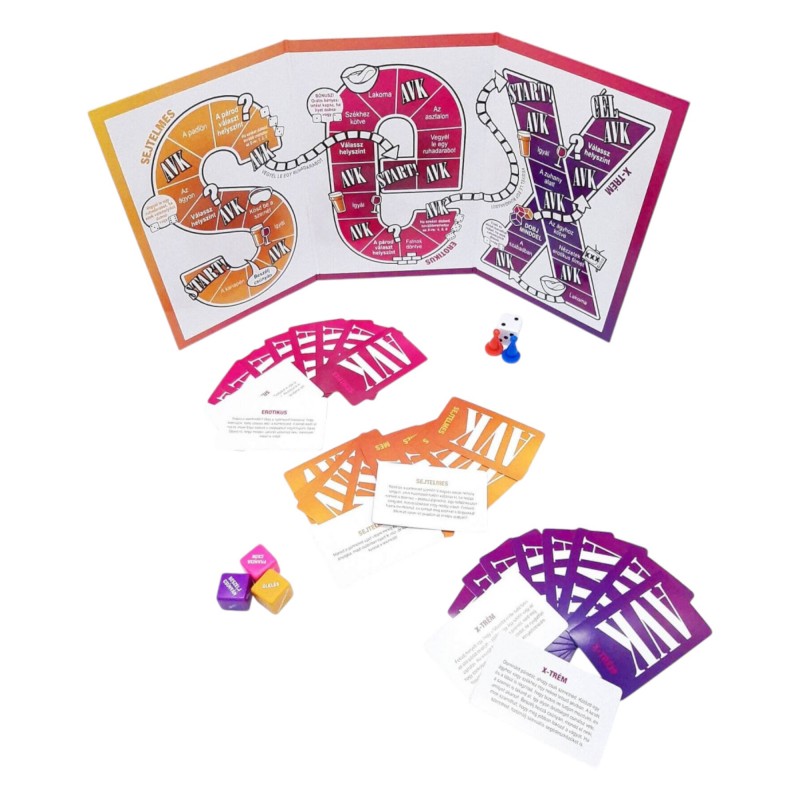 AVK: Adsz Vagy Kapsz - felnőtt szex társasjáték (szlovén nyelven) 97554 termék bemutató kép