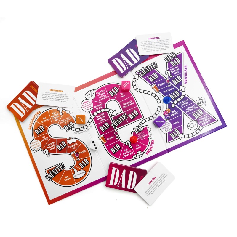 AVK: Adsz Vagy Kapsz - felnőtt szex társasjáték (szlovén nyelven) 97564 termék bemutató kép