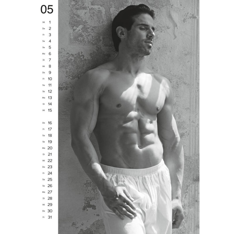 Akt férfi naptár - 2025 (1db) 79992 termék bemutató kép