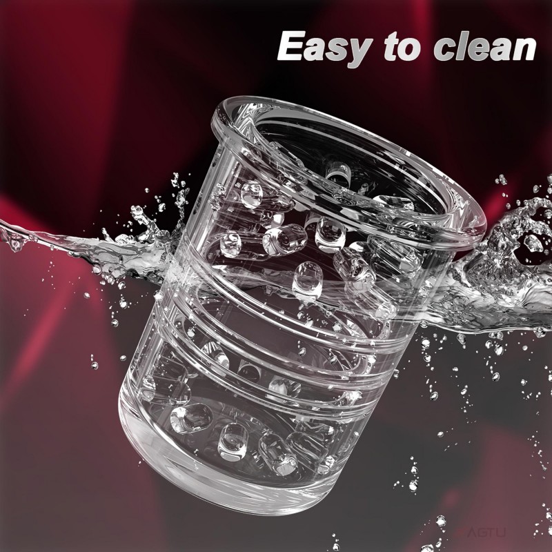 AlvUp - lökő forgó maszturbátor (fekete) 126087 termék bemutató kép