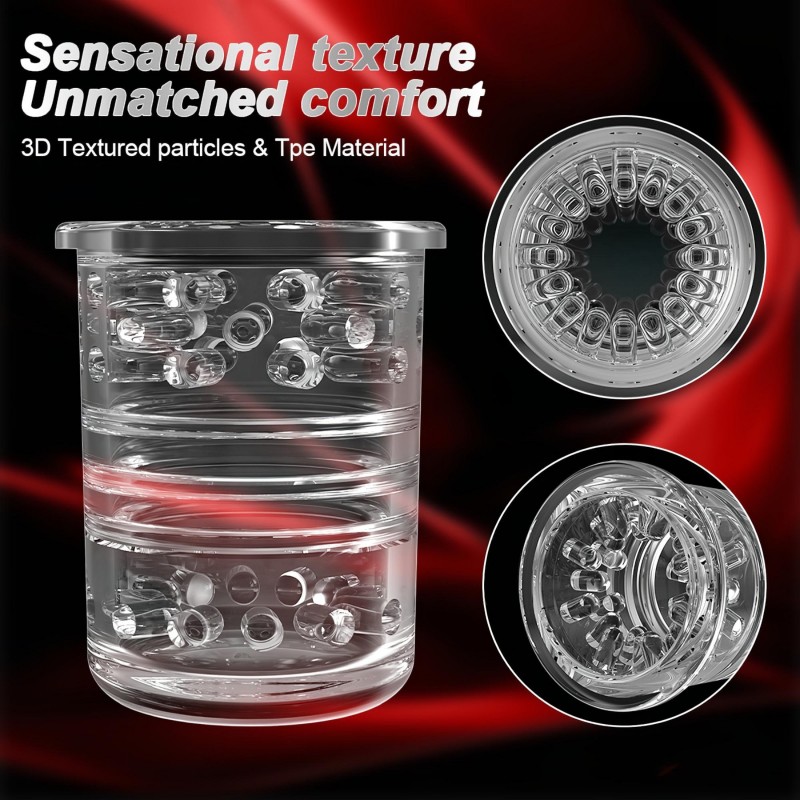 AlvUp - lökő forgó maszturbátor (fekete) 126089 termék bemutató kép