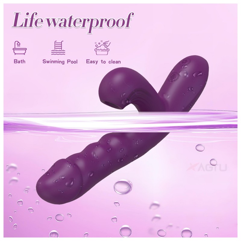 AlvUp - lökő G-pont vibrátor (lila) 139525 termék bemutató kép