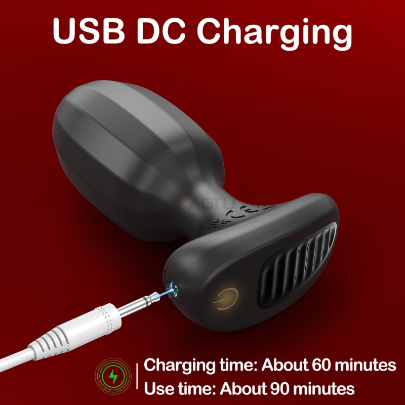 AlvUp - okos análvibrátor (fekete) 125972 termék bemutató kép