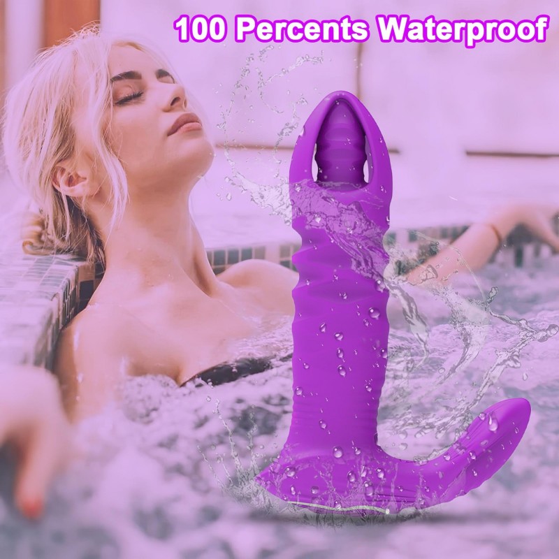 AlvUp - okos lökő análvibrátor (lila) 126057 termék bemutató kép