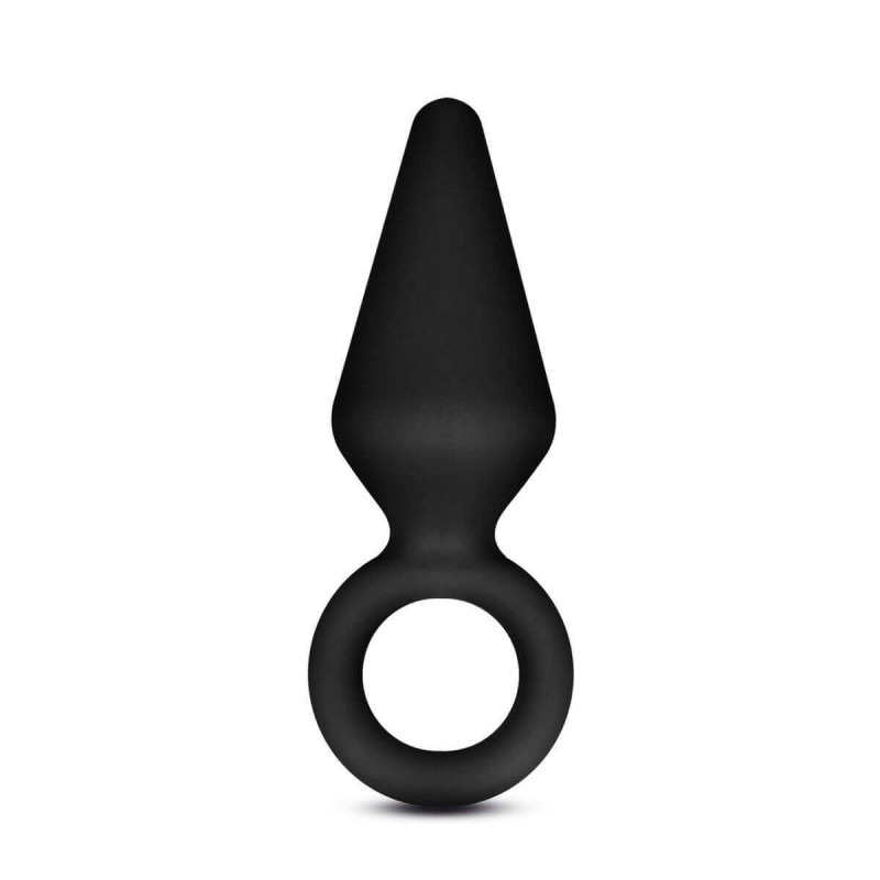 Anal Adventures Platinum S - anál plug (fekete) - kicsi 50278 termék bemutató kép