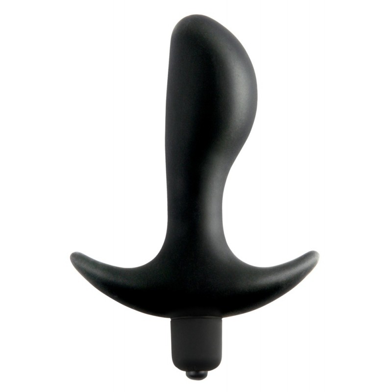 Analfantasy - vízálló szilikon prosztata vibrátor (fekete) 21733 termék bemutató kép