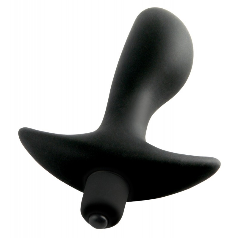 Analfantasy - vízálló szilikon prosztata vibrátor (fekete) 21734 termék bemutató kép