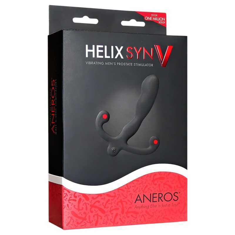 Aneros Helix Syn V - akkus prosztata vibrátor (fekete) - 12,7 cm 168076 termék bemutató kép